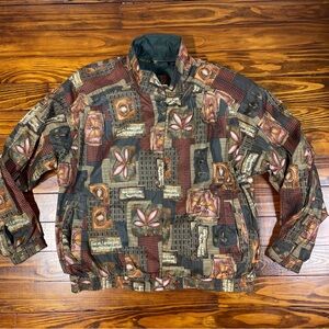 VTG Sunice Full Zip Long Sleeve Padded Windbreaker Jacket Large Unisex